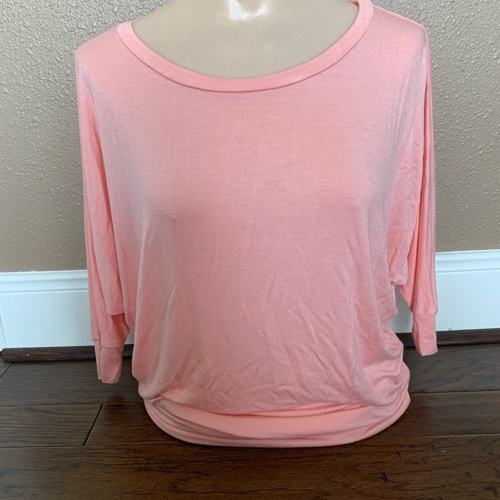 Taheri Long Pink Tee Short Sleeved Medium